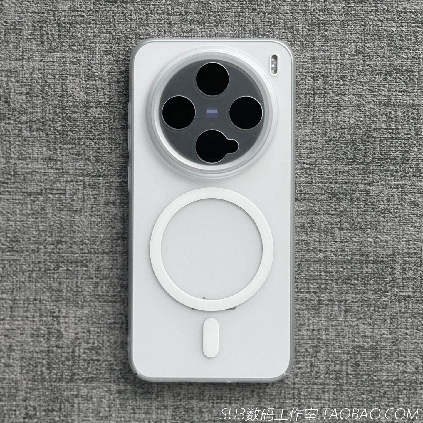 超薄硬壳磁吸无线充电适用三星S26Ultra手机壳S26磨砂S25ultra白色S24+半透明S23裸机感S22简约全包防摔男女