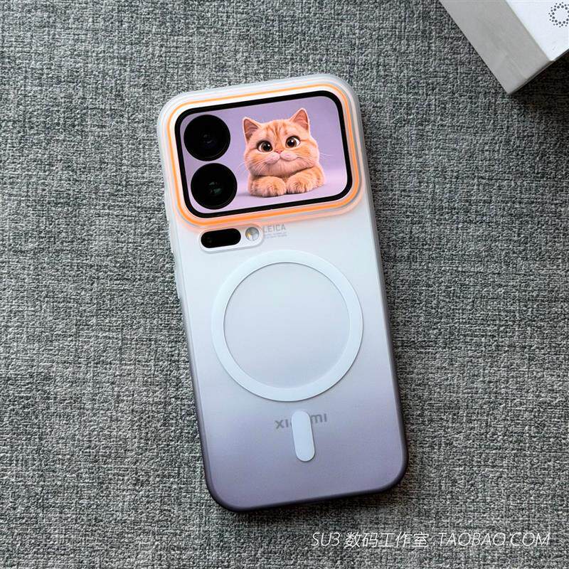 磁吸充电渐变撞色适用iPhone16苹果17promax手机壳15plus亚克力14硬壳13mini简约12磨砂Air半透明16e防摔肤感