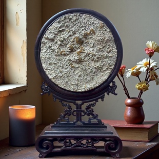 燕子石三叶虫化石收藏国风摆件挂件家居礼品馈赠佳品收藏