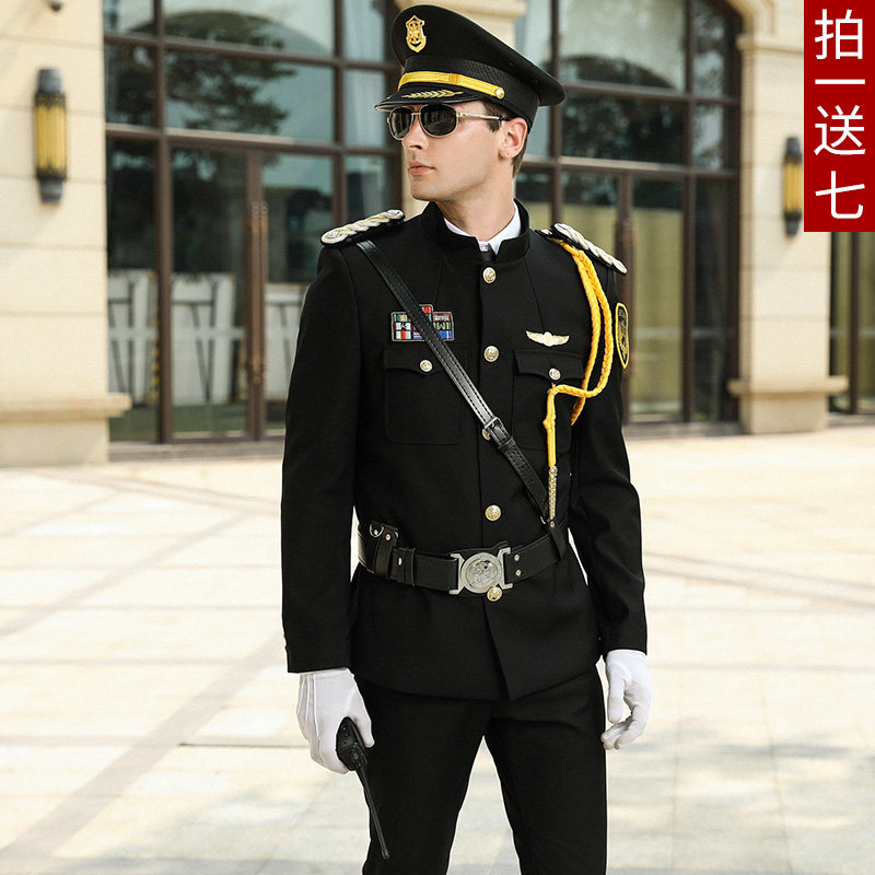 礼兵服单排立领保安工作服套装男物业房产售楼部形象岗礼宾服制服