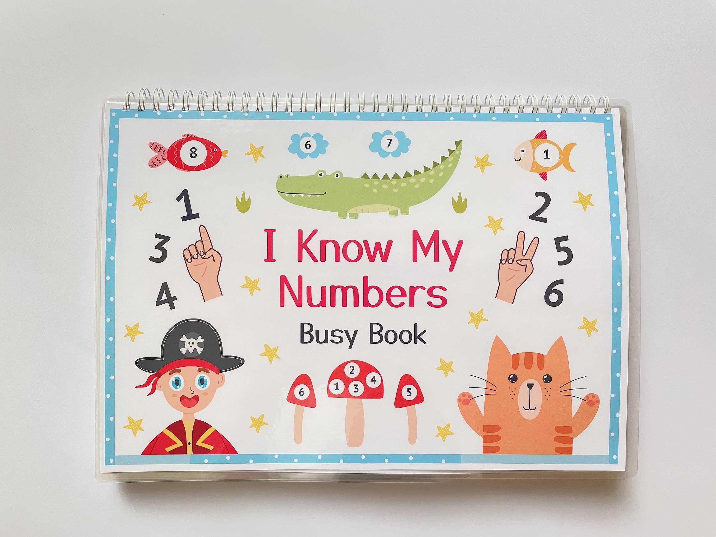 儿童数学启蒙安静书益智粘贴书