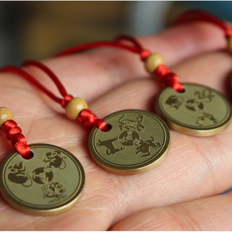 纯铜雕刻三合六合吊坠黄铜金属猪兔羊虎马狗蛇鸡牛猴鼠龙项链,饰品/流行首饰/时尚饰品新,项坠/吊坠,淘宝优惠券,粉丝福利购,淘宝优惠卷
