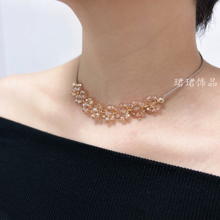 新赚流量术后遮挡疤痕项链饰品女款锁骨颈纹链子升级防褪色防过敏