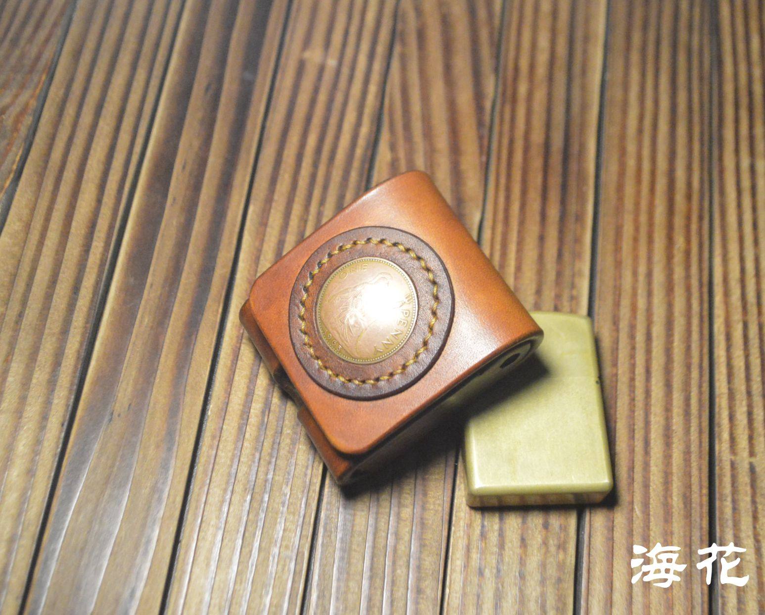 Zippo火机套手工皮具打火机皮套zorro佐罗火机壳火机保护套盔甲机