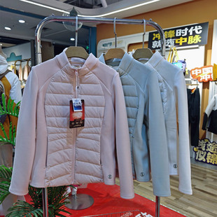 2025轻系QW5626秋冬女小蛮腰羽绒服大鹅闪电腰修身 显瘦保暖外套