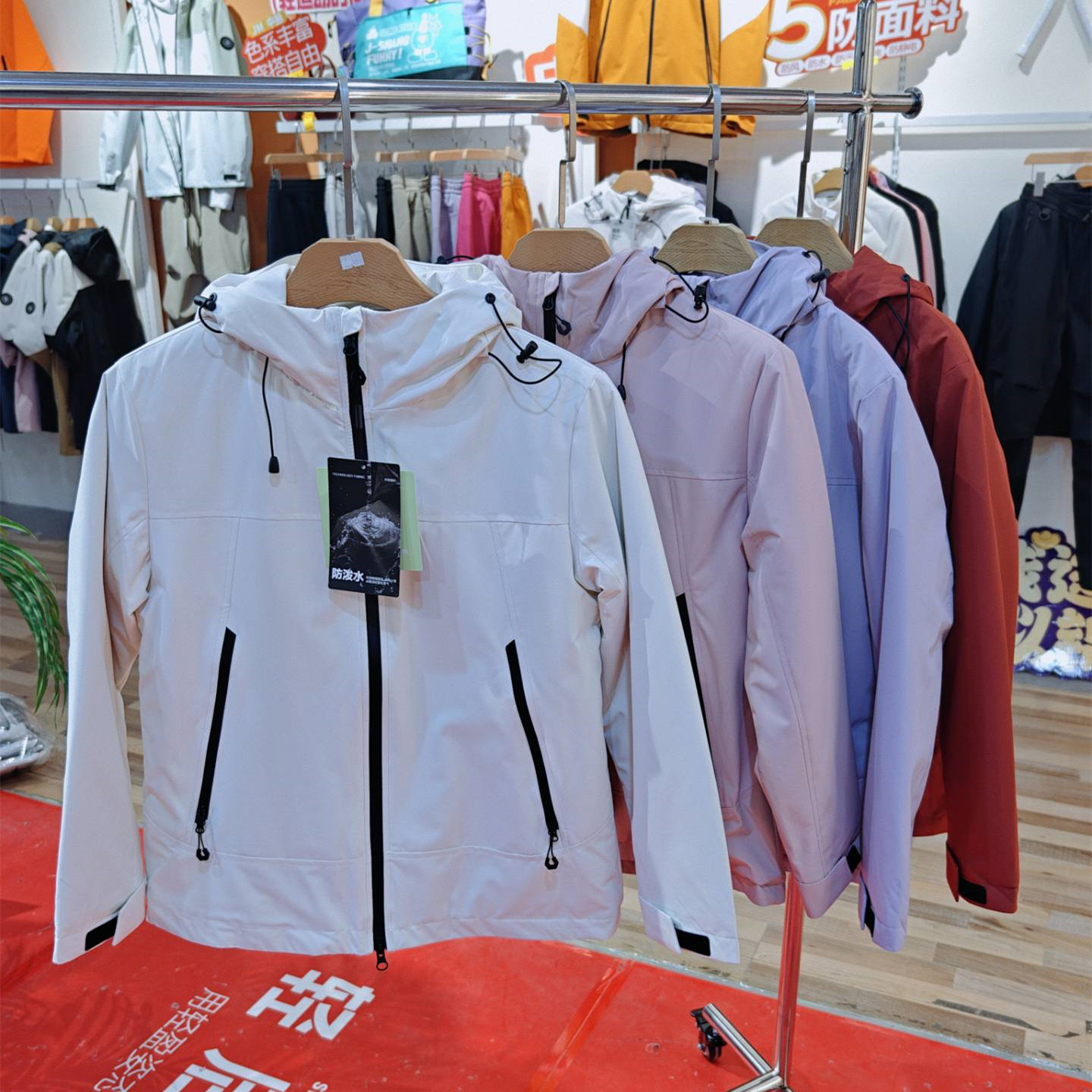 2025邦内秋冬新款3510女羽绒防风防水加厚冲锋衣运动休闲户外外套