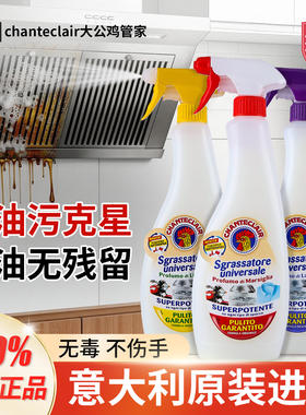 意大利进口大公鸡厨房多功能油污净小白鞋去油污温和不伤手