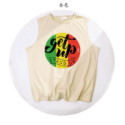 坎肩背心摇滚无袖雷鬼