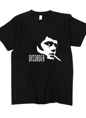 joy division 快乐分裂 disorder 失序后朋 暗黑 纯棉短袖背心T恤