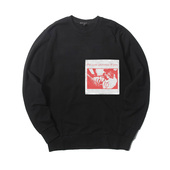 cry男孩别哭贴布印花重磅纯棉长袖 the T恤卫衣 don cure boys