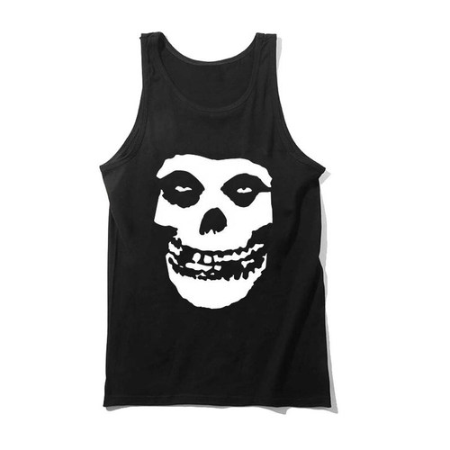 misfits骷髅朋克风punk skull地下摇滚男女复古纯棉背心