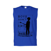 cry另类英伦摇滚乐队纯棉复古贴布无袖 the 背心 don cure boy