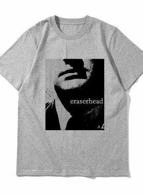 大卫林奇DavidLynch橡皮头eraserhead文艺电影纯棉短袖圆领T恤