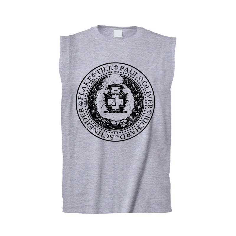 德国战车金属音乐节朋克无袖T恤