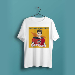 ratm-rage against the machine愤怒机器evil empire莫代尔短袖T