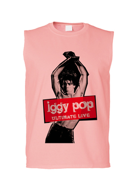 Iggy Pop The Stooges伊基·波普朋克教父摇滚无袖T恤坎肩背心