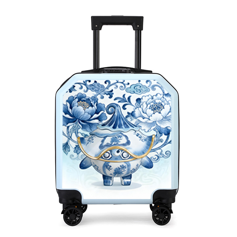 2025新款卡通儿童拉杆箱18寸行李小型学生登机旅行男女孩蛋仔派对