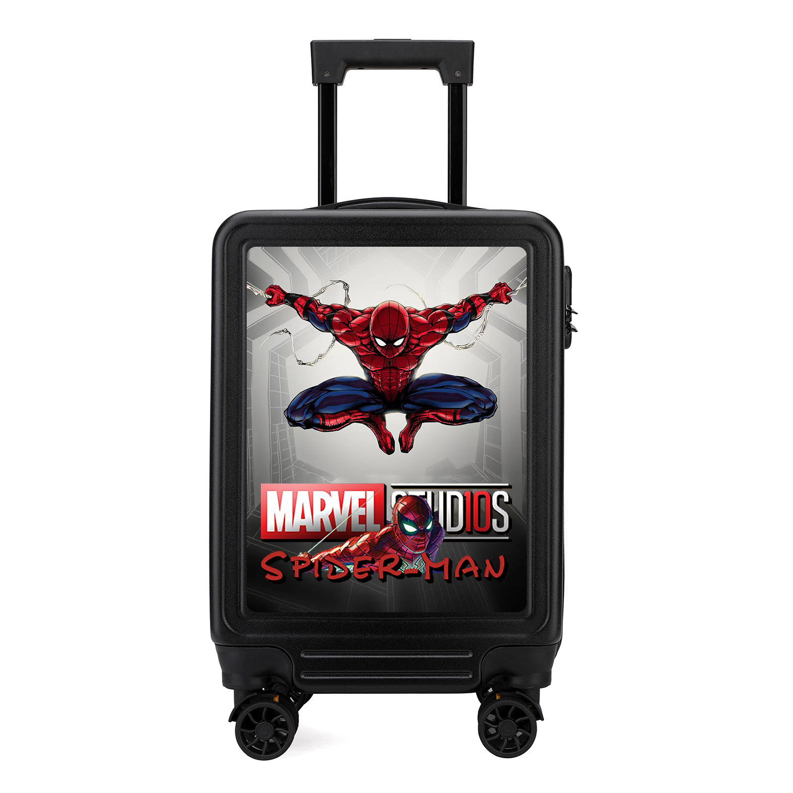 卡通蜘蛛侠儿童拉杆箱小学生行李箱登机旅行箱小型男孩万向轮19寸