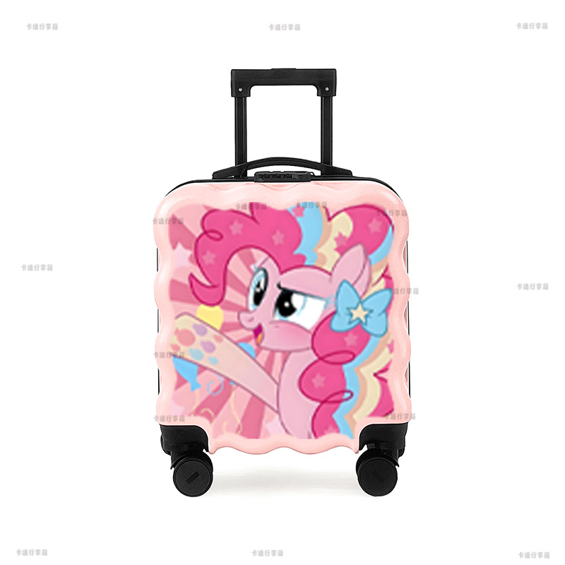 儿童拉杆箱男女孩小型18寸行李万向轮登机旅行独角兽小马宝莉碧琪