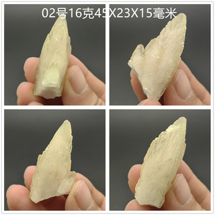 绿色羽毛状方解石矿物晶体N44天然原石晶簇矿石标本摆件观赏地质