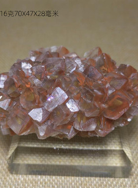 天然方解石原石 N13大冶Calcite晶簇摆件矿标矿物晶体观赏石地质