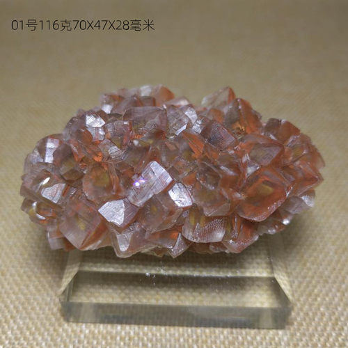 天然方解石矿物晶体摆件原石