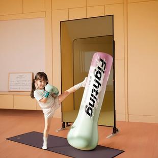 儿童拳击柱充气不倒翁散打沙袋沙包立式家用打拳训练器材小孩玩具