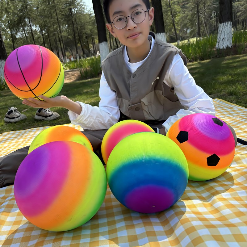 兒童加厚彈力球幼兒園足球排球