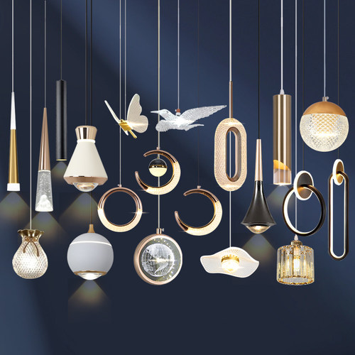 新款卧室床头吊灯主卧长线小吊灯