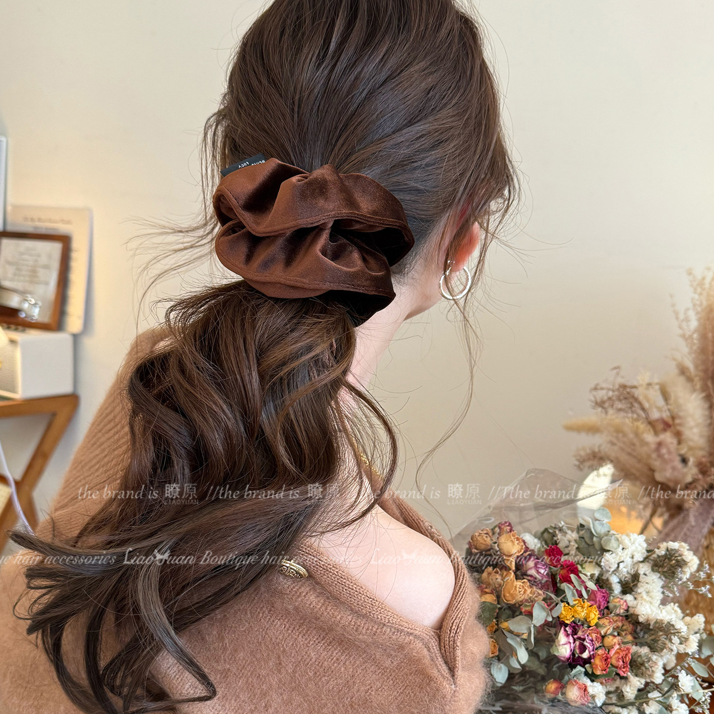 韩系简约纯色丝绒大肠发圈女百搭气质头绳高级感发绳2025新款头饰,饰品/流行首饰/时尚饰品新,发饰,淘宝优惠券,粉丝福利购,淘宝优惠卷