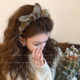 慵懒甜美绑带蝴蝶结发箍女韩系百搭高颅顶头箍日常外戴不压发卡
