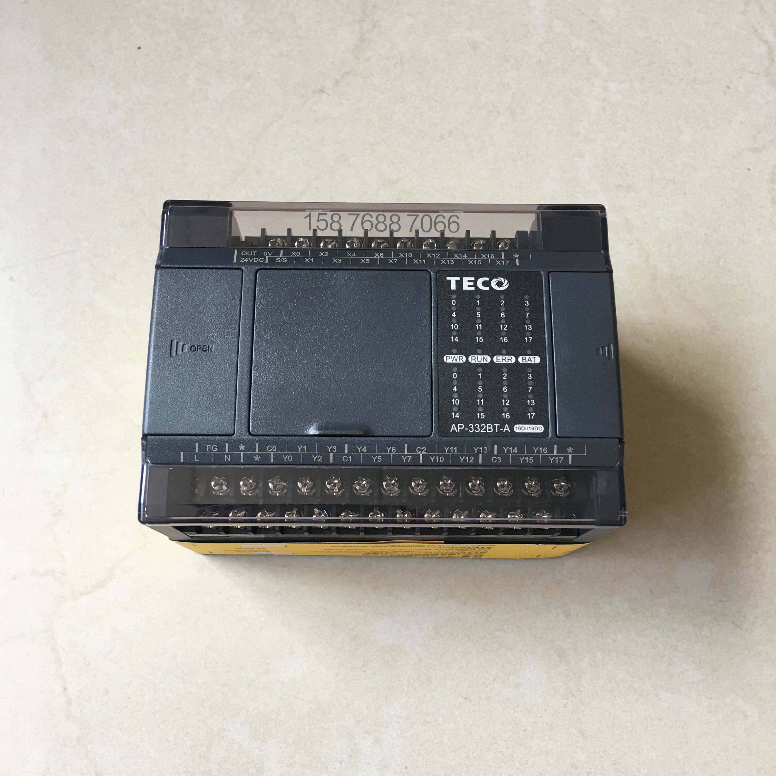 东元台安plc可编程控制器ap-332bt-a 16点输入/16点输出晶体管议