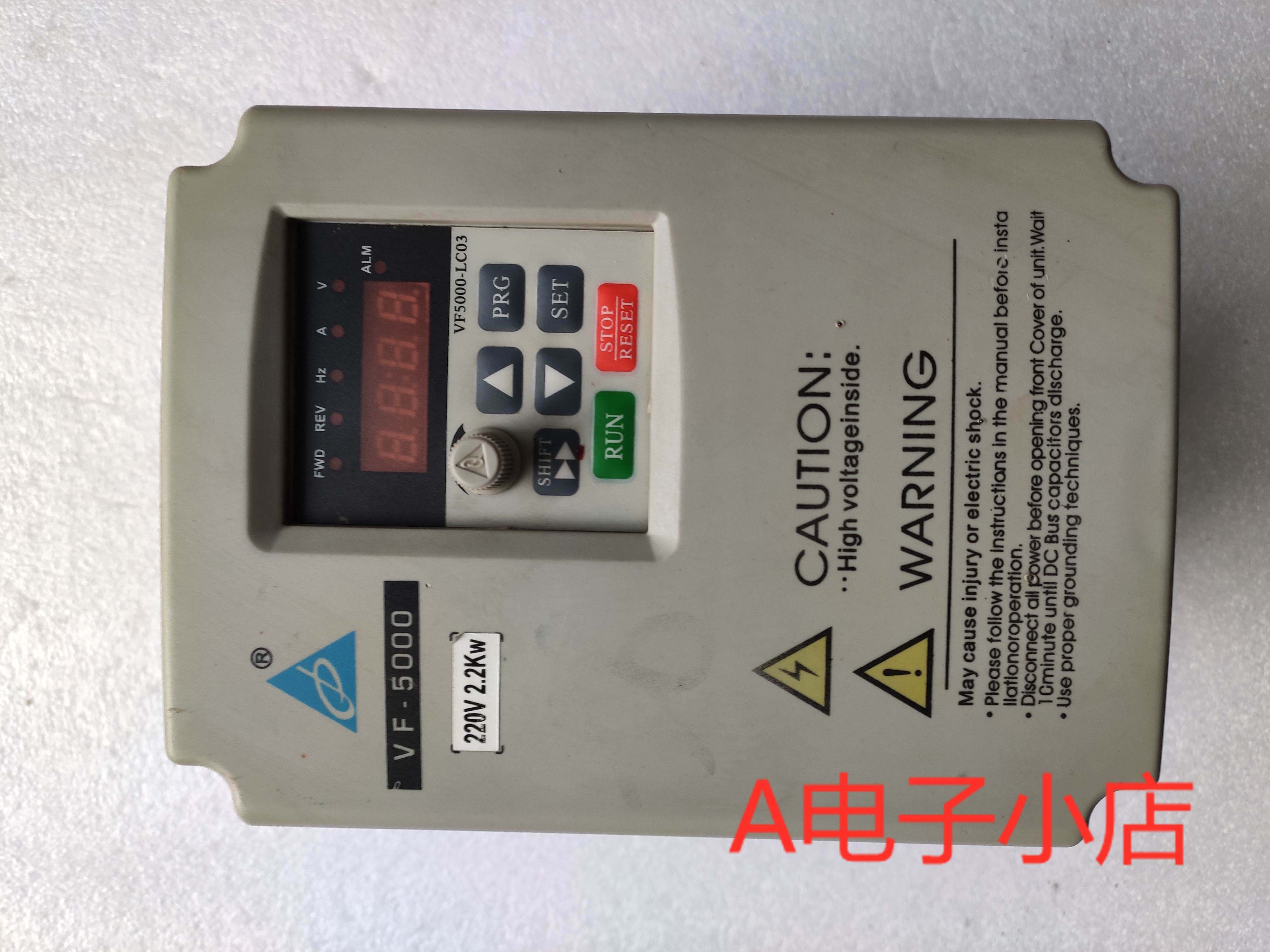 拆机派尼尔变频器vf5000-c2d2p2g 2.2kw 220v 现货包好 实物拍摄