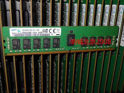 三星 16G 1RX4 PC4-2400T REG 内存条M393A2K40BB1-CRC0Q议价