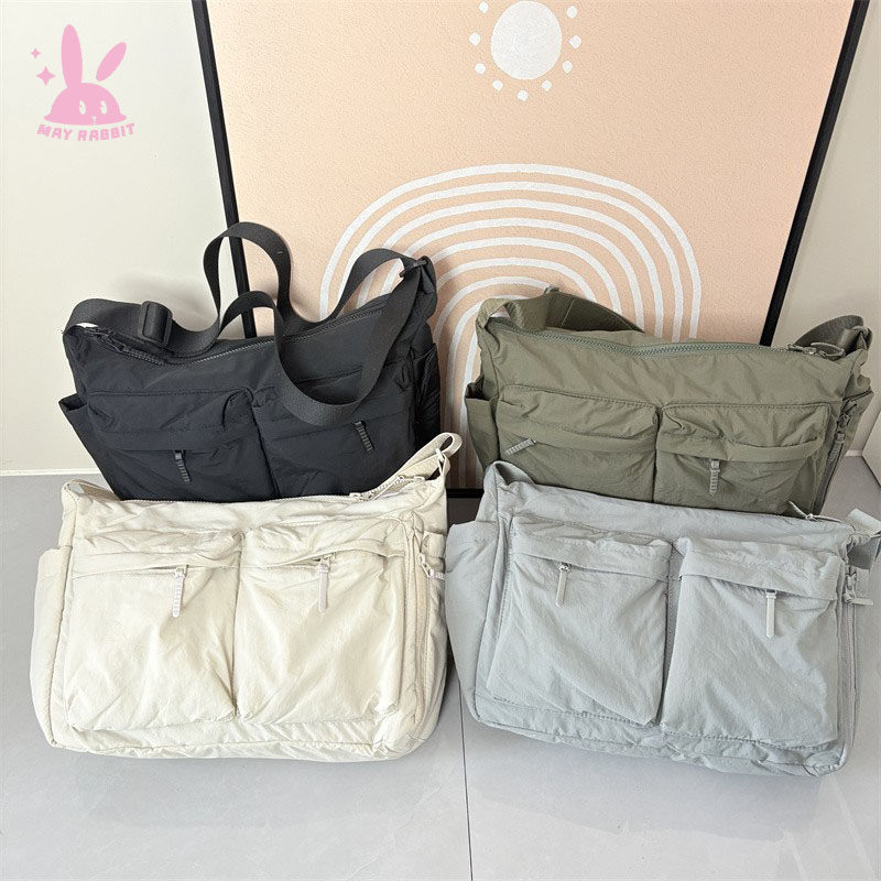 男女同款轻便大容量多口袋斜挎包