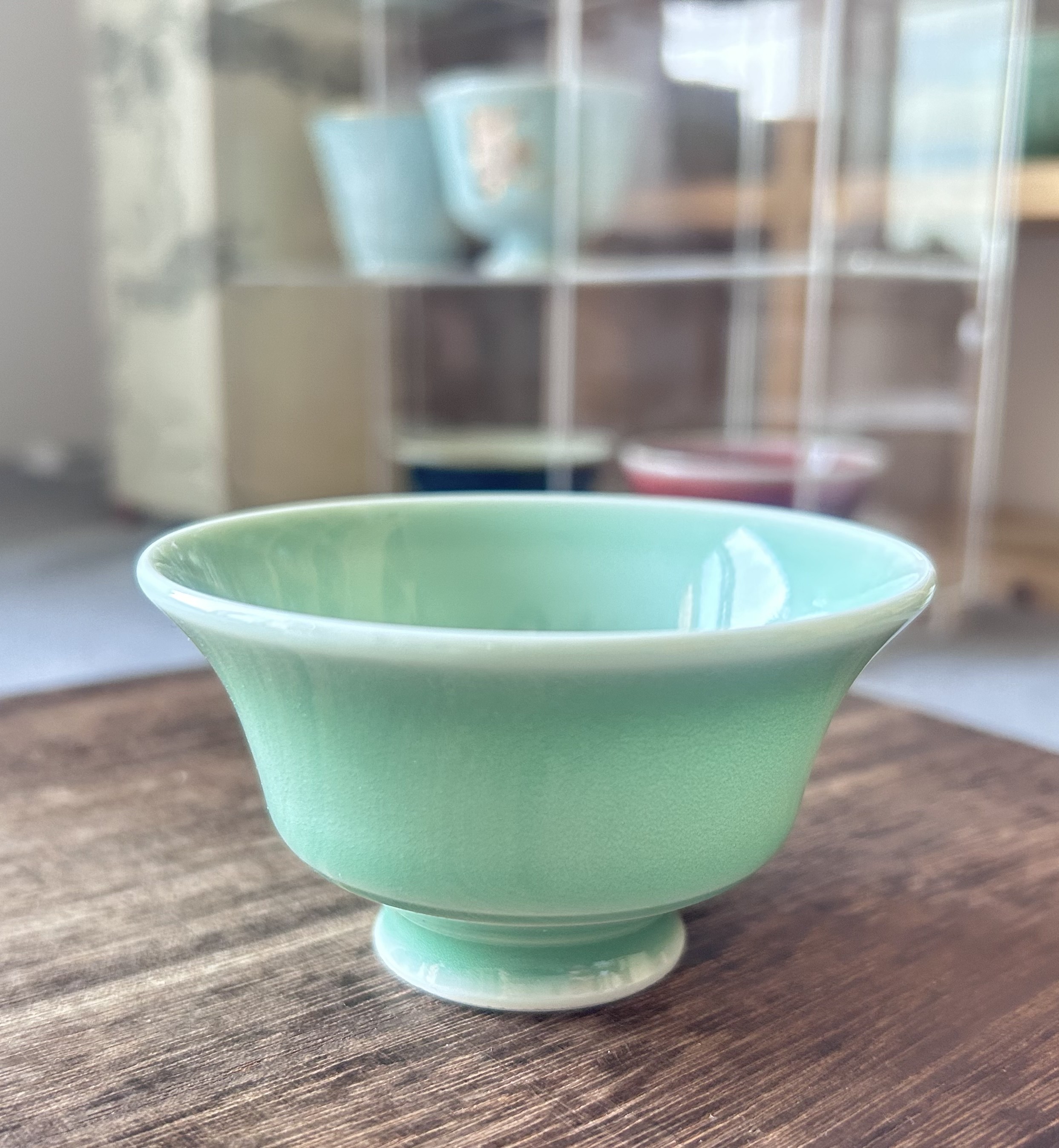 纯手工鲜碧釉主任杯青瓷单杯,餐饮具,茶杯,淘宝优惠券,粉丝福利购,淘宝优惠卷