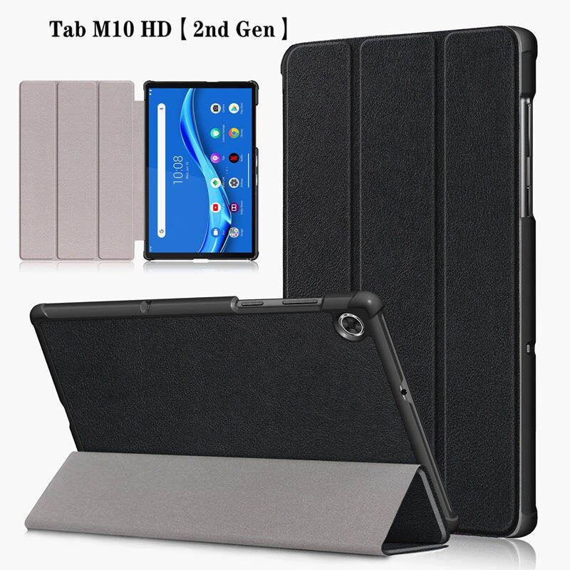 适用联想M10 FHD Plus保护套Lenovo TB-X605FC平板电脑外壳m10 tb-x505m全包防摔壳X306F壳X616F支架三折皮套