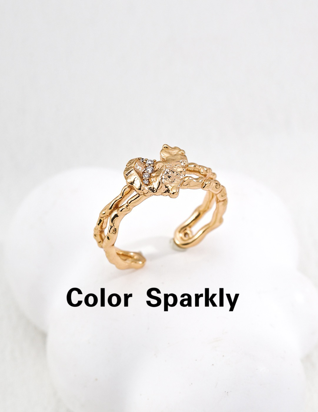 爱心戒指女轻奢高级感气质百搭