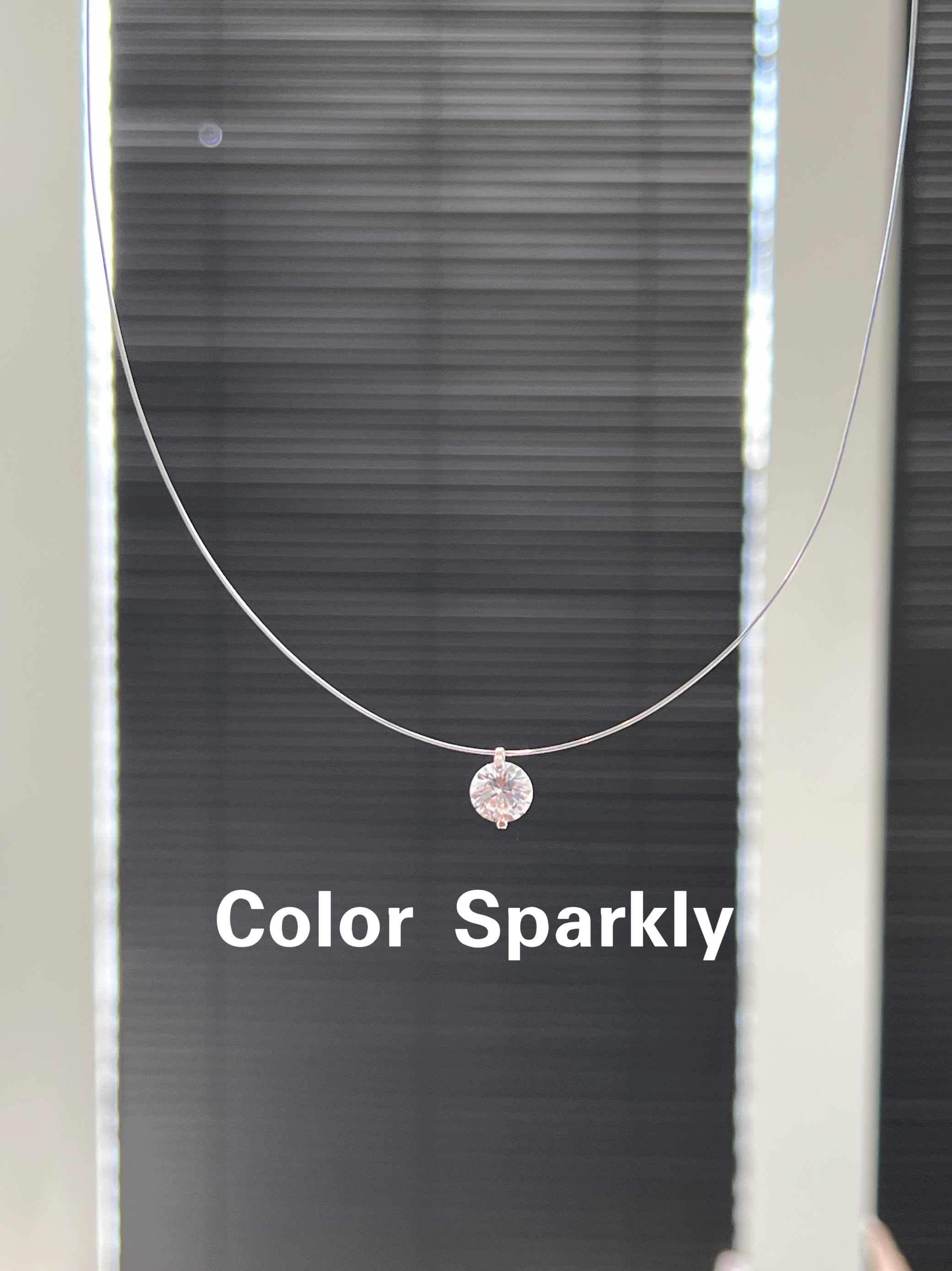 人鱼之泪项链锁骨链璀璨精致