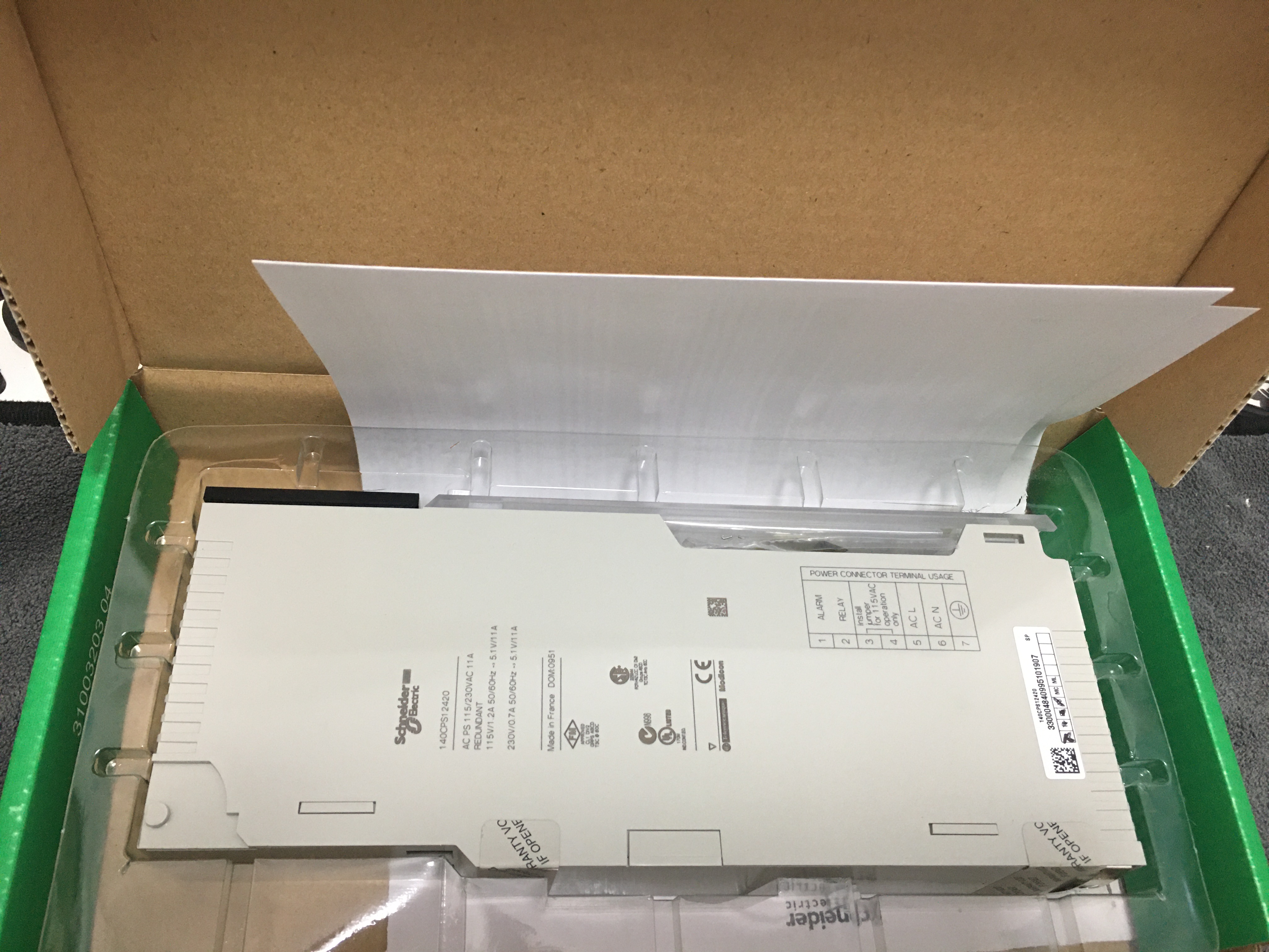 施耐德以太网网络模块140NOE77110质保一年