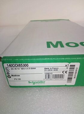 施耐德离散量模块140DDI85300质保一年