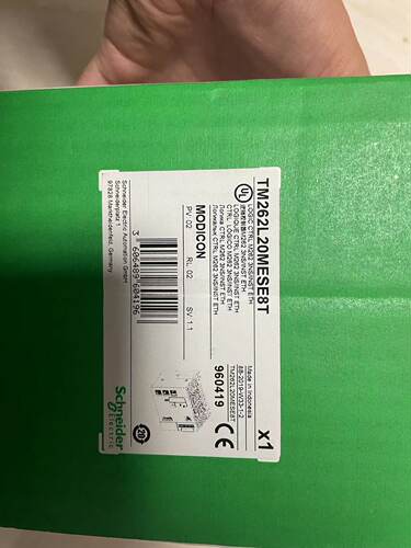 施耐德逻辑控制器TM262L20MESE8T