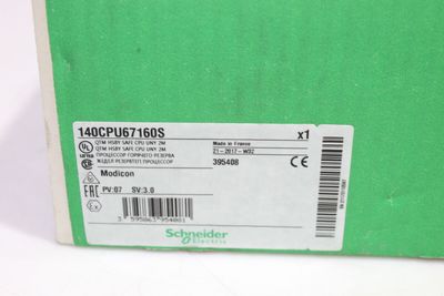 施耐德热备处理器140CPU67261全新现货