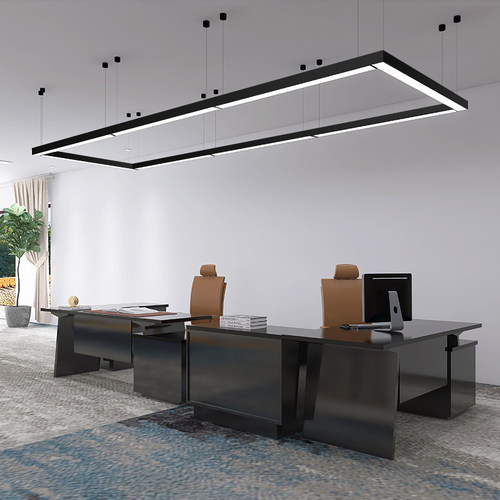 吊灯led条形拼接店铺商用铝方通