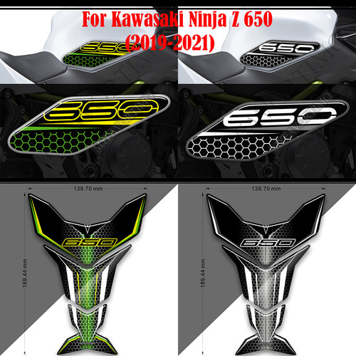 忍者Z650油箱垫装饰3D贴纸