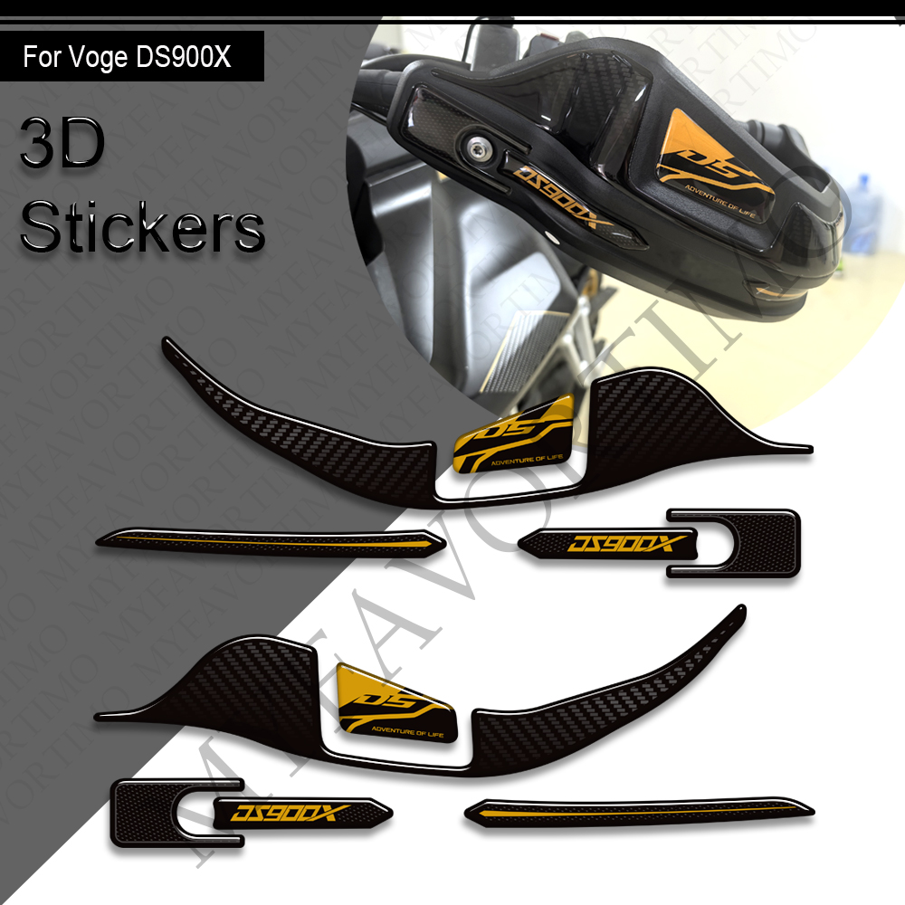 适用无极Voge DS900X 900DSX dsx900护手3D立体树脂贴纸2024 2025