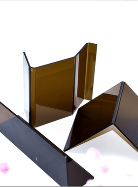 茶色PC板高透明耐力板 黑色加工定制 灰色半透明PC板阻燃耐高温