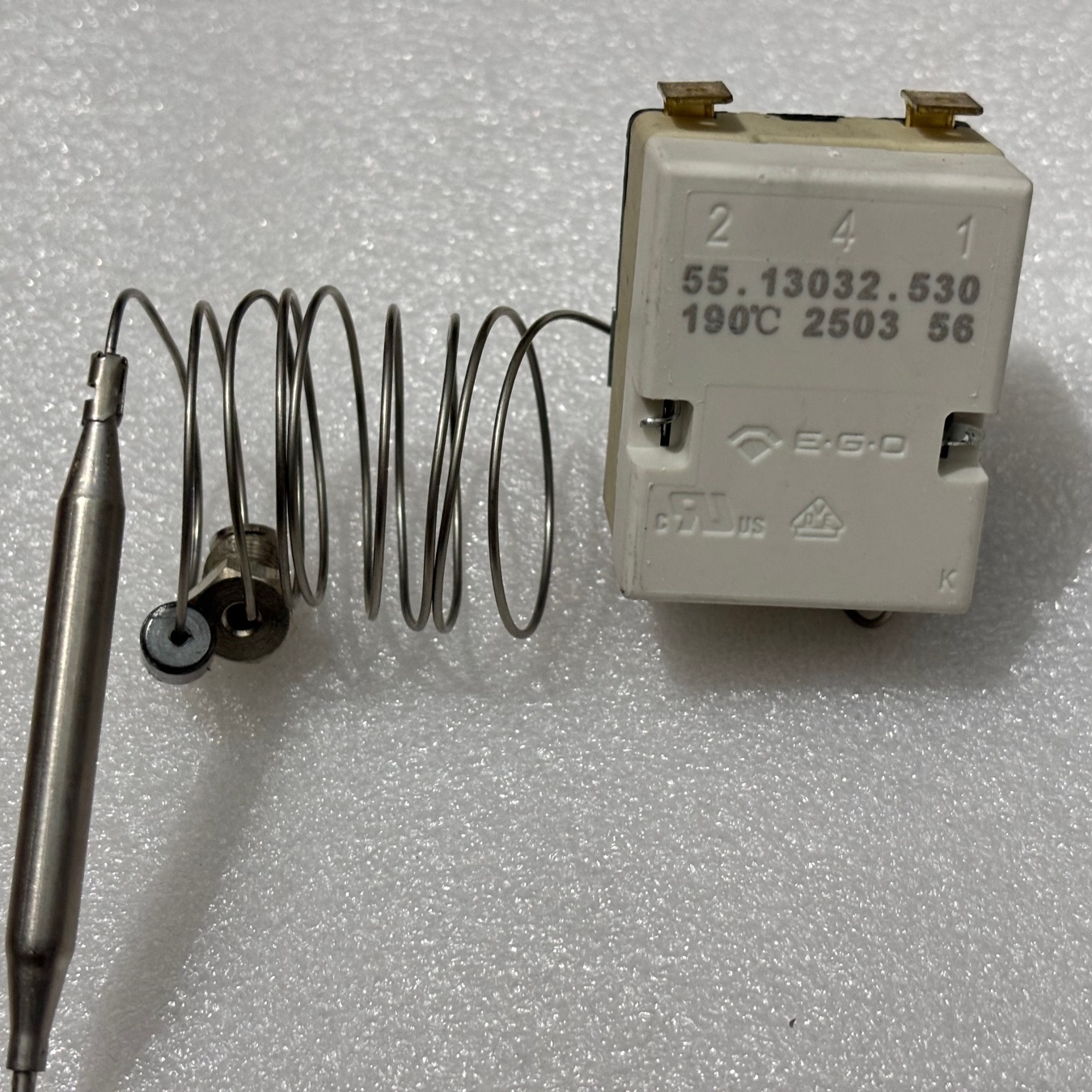 佳斯特 新粤海原装配件ZH-TC-2 电炸炉EGO190℃温控器 带密封