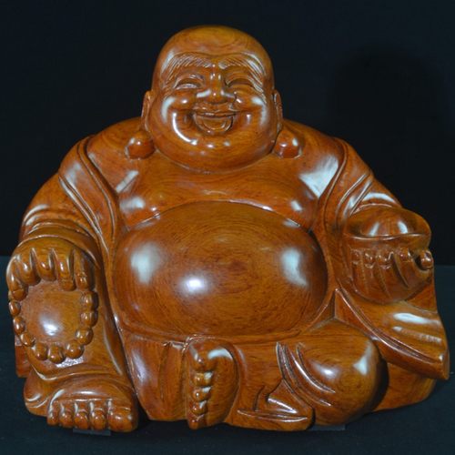 实心红木大师傅手工雕刻整木一体