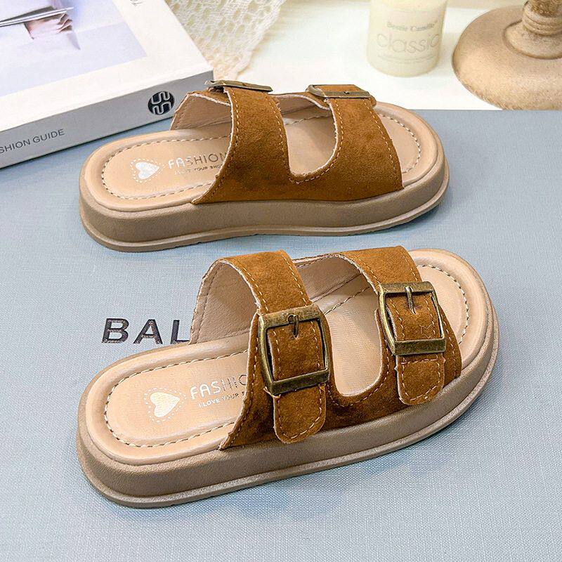 童鞋新款透气外穿儿童拖鞋夏款公主鞋女童2025勃肯鞋男童鞋韩版一